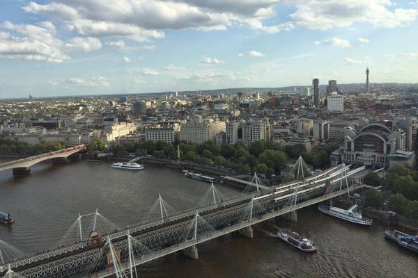 Overlook of the city of London